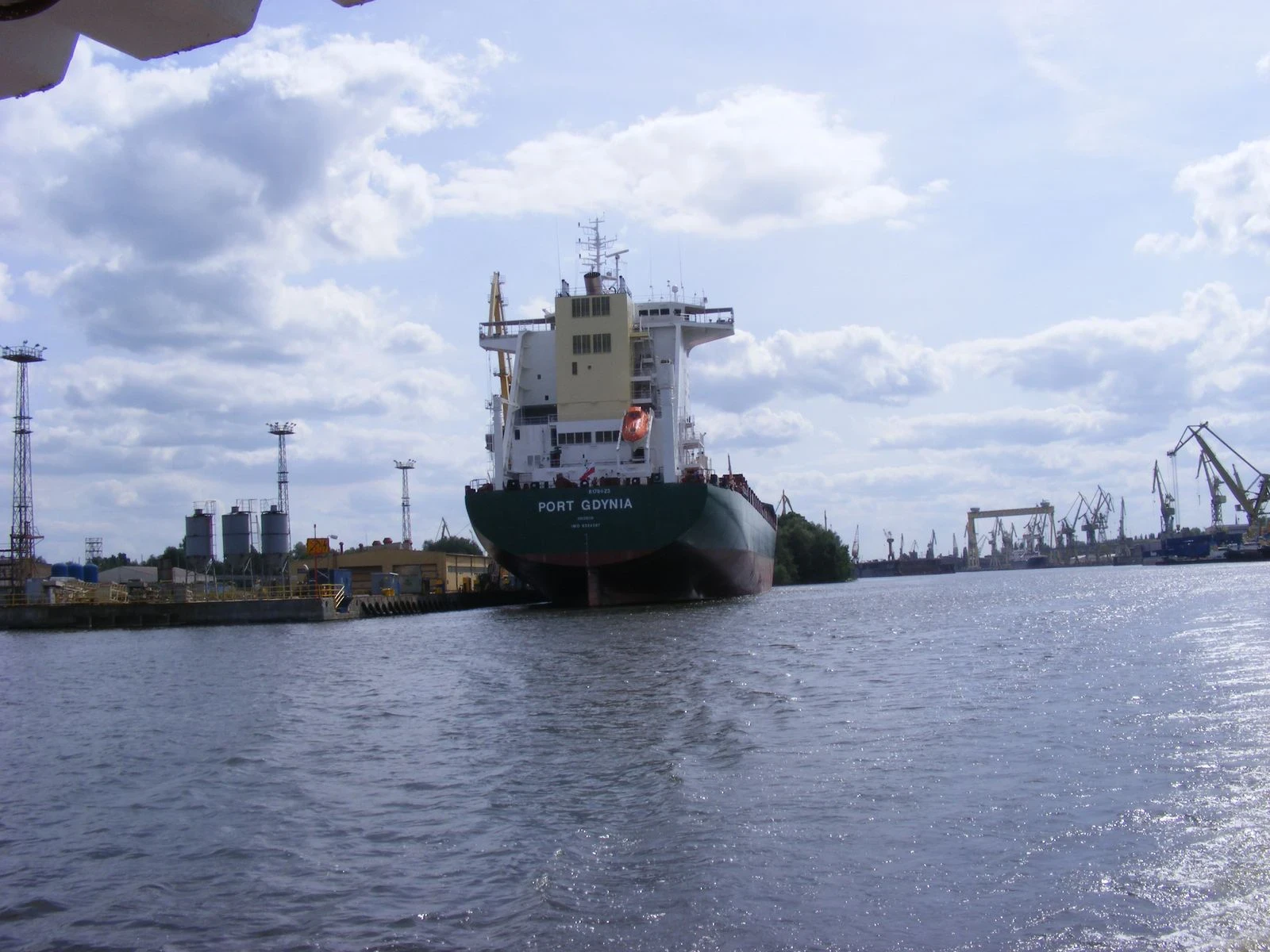 Trasa nr 1 - panorama Szczecina widziana z wody